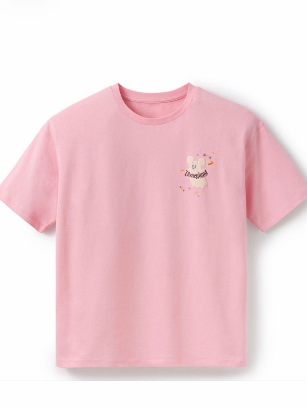 Disney Parks WDW 2025 Halloween Mickey Minnie Faboolous Ghost Shirt Pink XL NWT